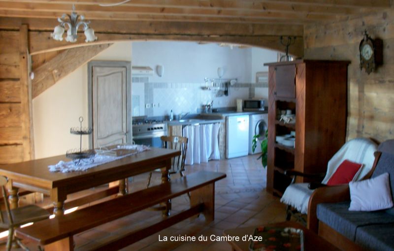 gite de france 6 persons Chalet Cambre d'Aze cottage in self catering for 6 persons