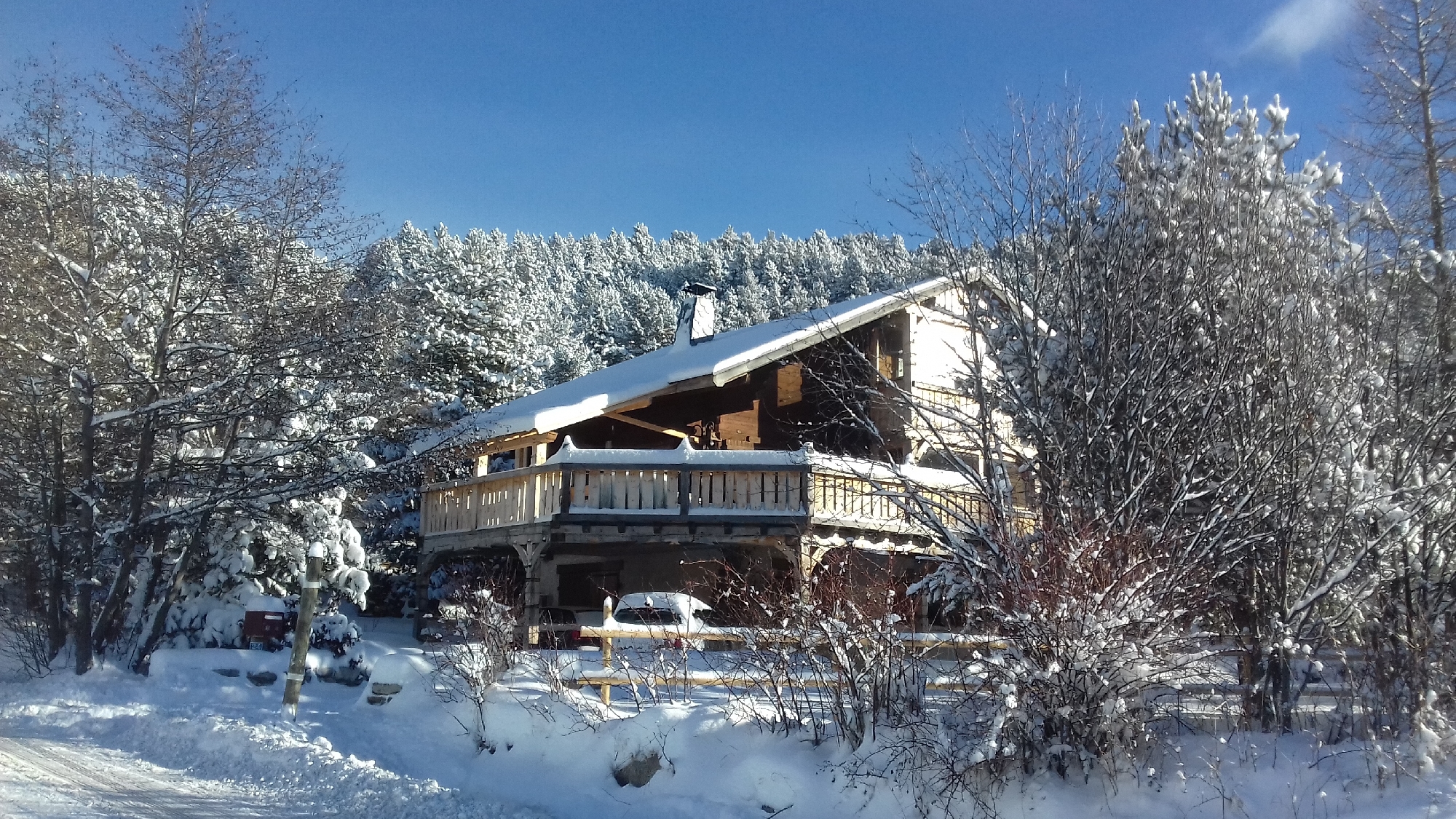 gite de france 4persons chalet Cartier, self catering near the ski resort of Bolquere / p2000 and Font-Romeu